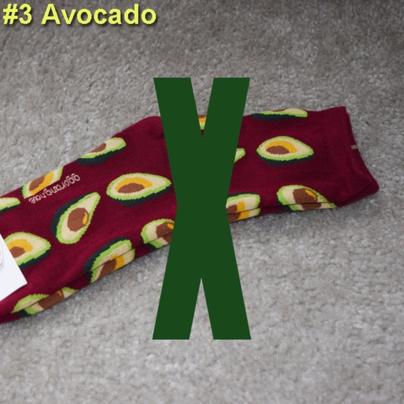 NWT Women's Socks Fruit Pattern - Picture 6 of 7